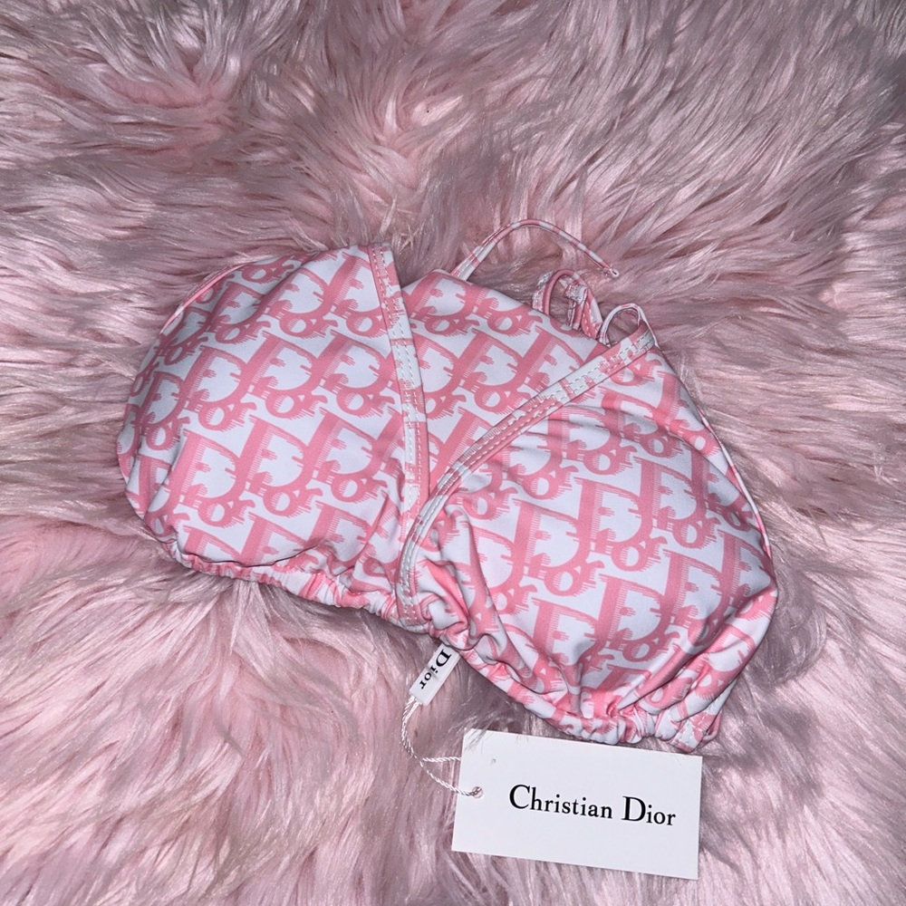 Pink monogram bikini🎀 - Picture 4 of 5